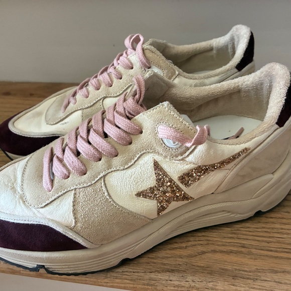 Golden Goose Glitter Star Running Shoe - Picture 4 of 5
